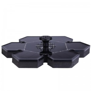 Kit pompa per la fontana d\'acqua all\'aperto alimentata solare con luci a LED/pannello solare